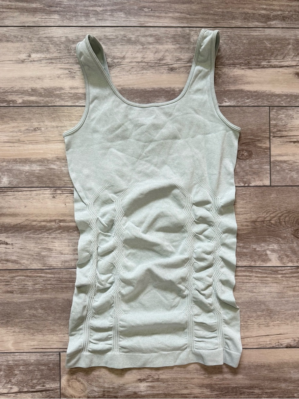 Kismet Women’s Ruched Tank Top Mint - Picture 3 of 3